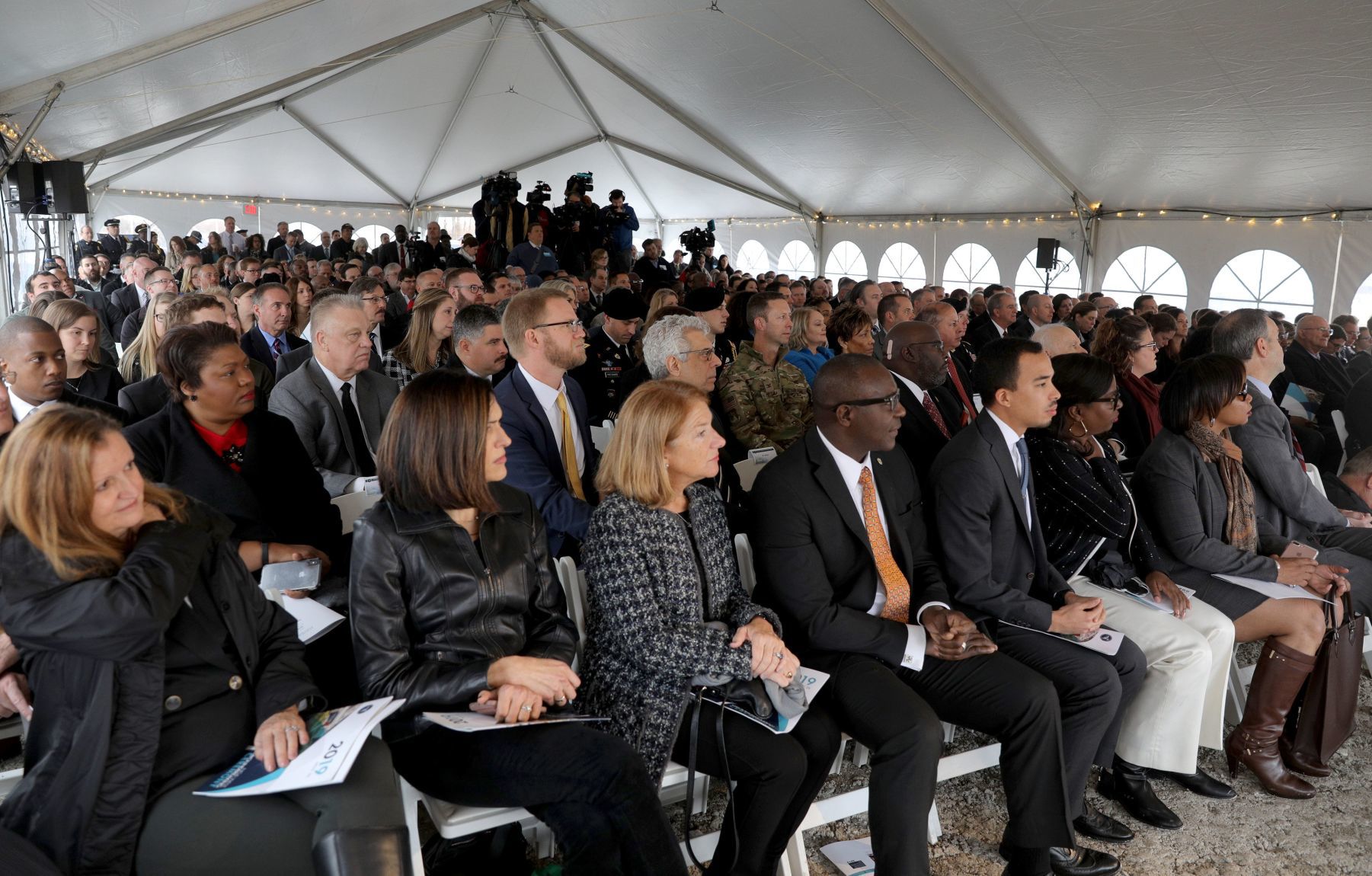 Officials break ground on NGA site in north St. Louis